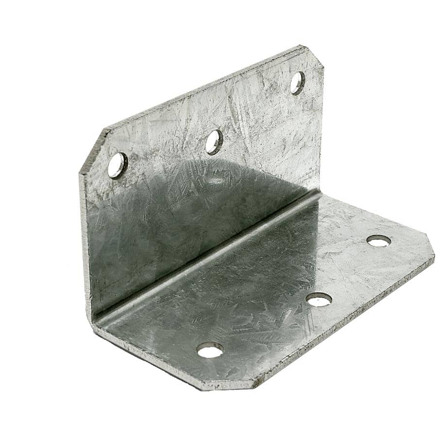 2" x 4" 12 Gauge G185 L Angle - ZMAX Finish