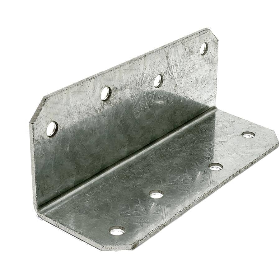 2" x 6" 12 Gauge G185 L Angle - ZMAX Finish