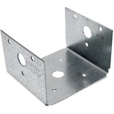 4" x 4" G185 Half Base Post Cap - ZMAX Finish