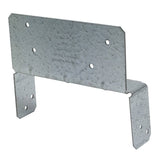 6" x 6" 18 Gauge G185 Adjustable Post Cap - ZMAX Finish