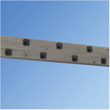 Hex Head Washers - Black, 24 Pack