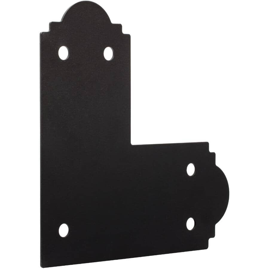 Mission L Strap Tie - for 6" x 6" Lumber, ZMAX Finish