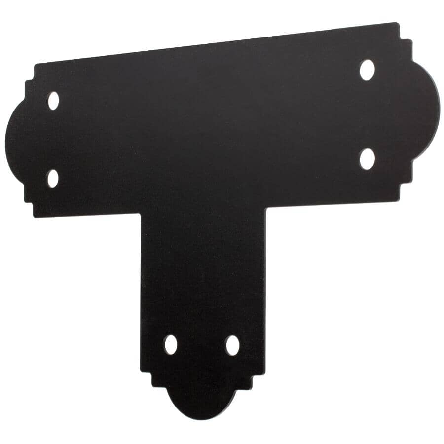 Mission T Strap Tie - for 6" x 6" Lumber, ZMAX Finish