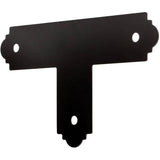 Mission T Strap Tie - for 4" x 4" Lumber, ZMAX Finish