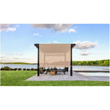 10' x 13' Yamba Aluminum Pergola - Black