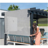 10' x 13' Yamba Aluminum Pergola - Black