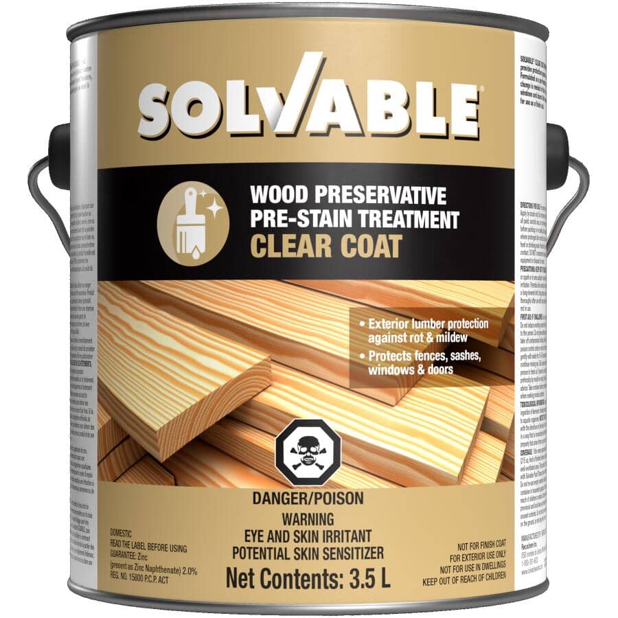 Wood Preservative - Clear Coat, 3.5 L
