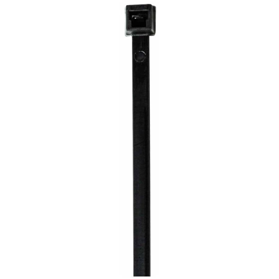 11.1" Cable Ties - Black, 100 Pack