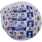 20M White 14/2 NMD-90 Copper Wire
