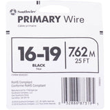 7.6M 16G Primary Wire - Black