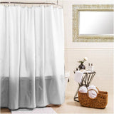 Fabric Shower Curtain / Liner - White, 70" x 72"