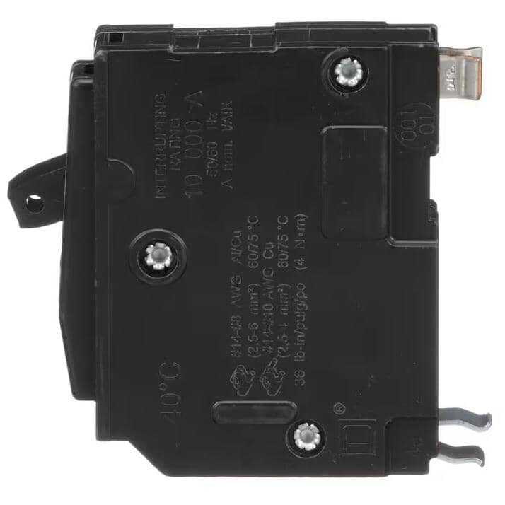 Single Pole Circuit Breaker - 15 Amp Plug-On