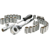 1/4" & 3/8" Drive Mechanic's Socket Set - 40 Piece, with Case