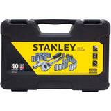 1/4" & 3/8" Drive Mechanic's Socket Set - 40 Piece, with Case