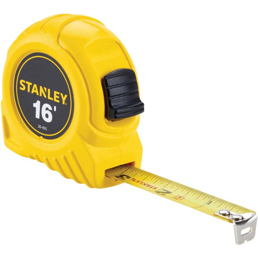3/4" x 16' Yellow Tape Measure