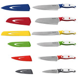 Kitchen Knife Set with Sheath - 6 Pc