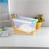 11" x 6.5" x 5.4" Clip Clear Storage Box