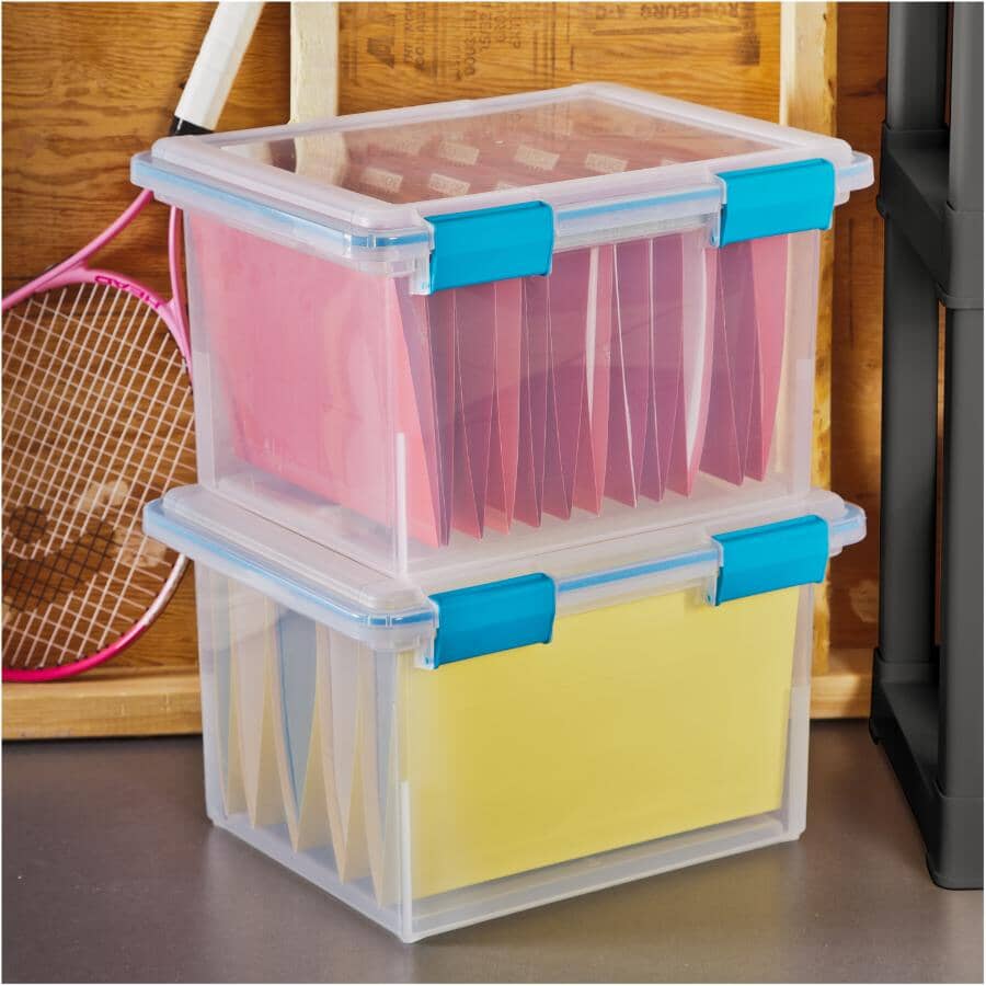 30L Clear Watertight Storage Box