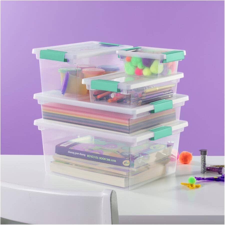 Large Clip Storage Box - Clear