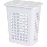 Lift-Top Laundry Hamper - White, 19" x 22"