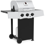 3 Burner Propane BBQ Cart - 30,000 BTU