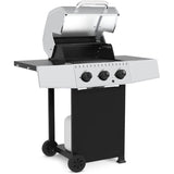 3 Burner Propane BBQ Cart - 30,000 BTU