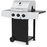 3 Burner Propane BBQ Cart - 30,000 BTU