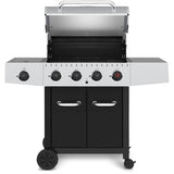 4 Burner Propane BBQ - 42,000 BTU, with Side Burner