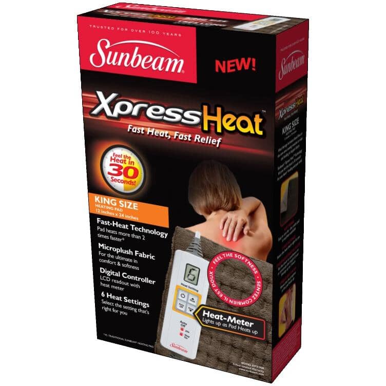 Dry / Moist 6 Heat Xpress Heating Pad - 12" x 24"
