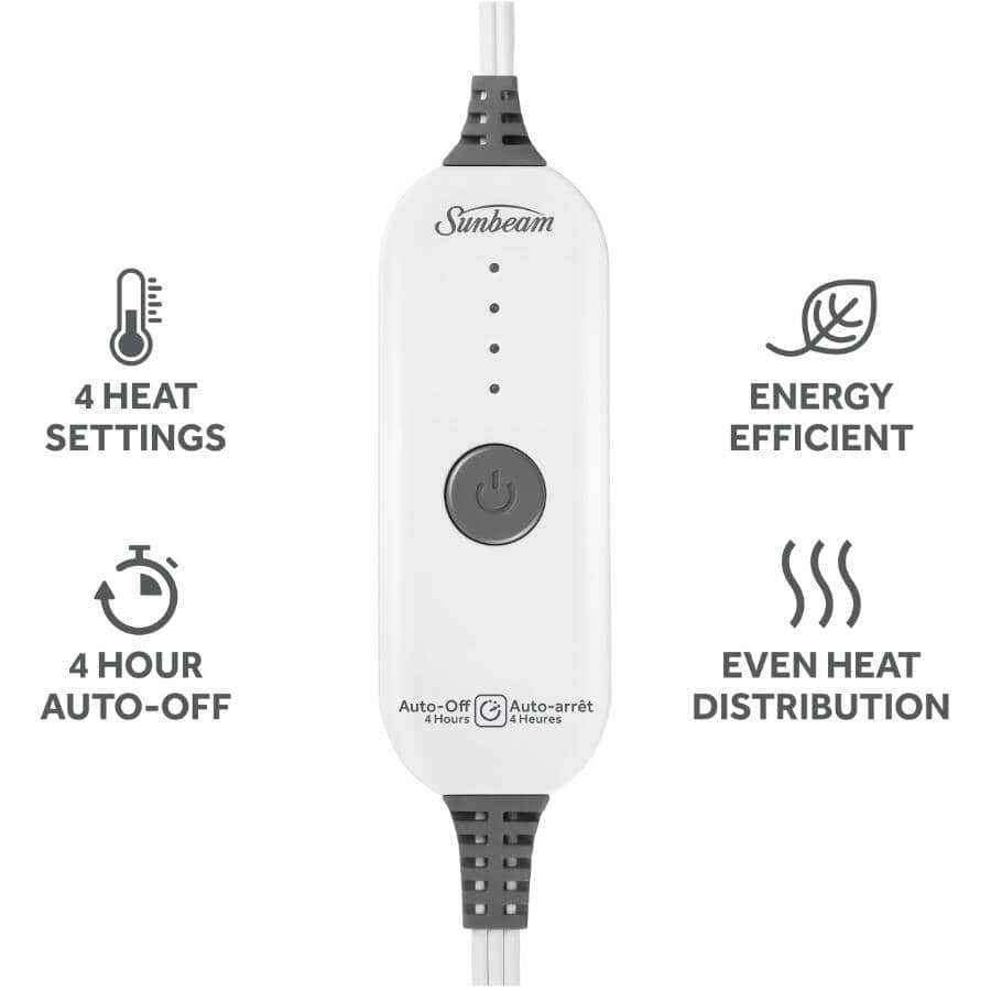 Heated Electric Throw - Belfast Plaid