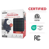 Heated Electric Throw - Belfast Plaid