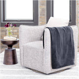 Microplush Sherpa Electric Heated Throw, Dark Shadow - 50" x 60"