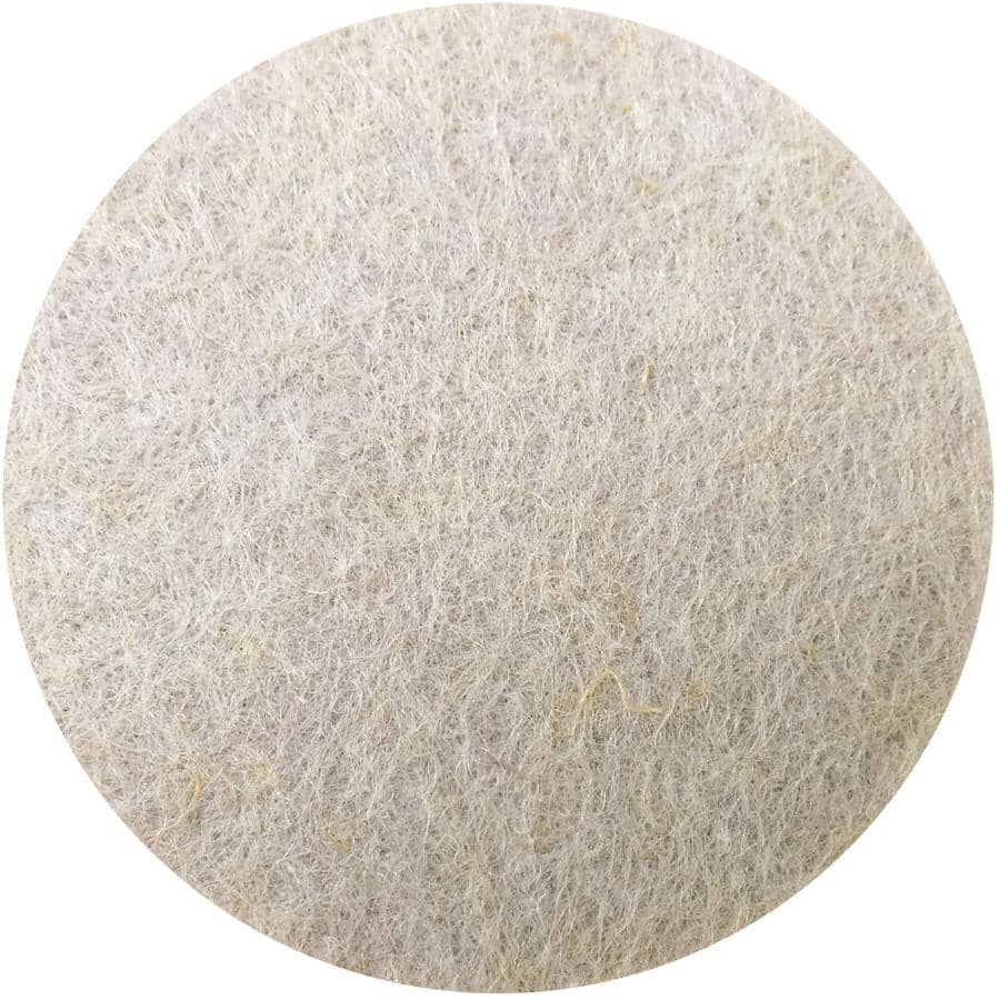 1-1/2" Super Sliders Felt Pads with Gorilla Glue Technology, Beige - 24 Pack