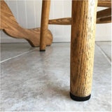 1" Round Super Sliders Felt Pads with Gorilla Glue Technology, Brown - 48 Pack