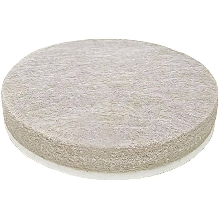 1" Super Sliders Felt Pads with Gorilla Glue Technology, Beige - 16 Pack