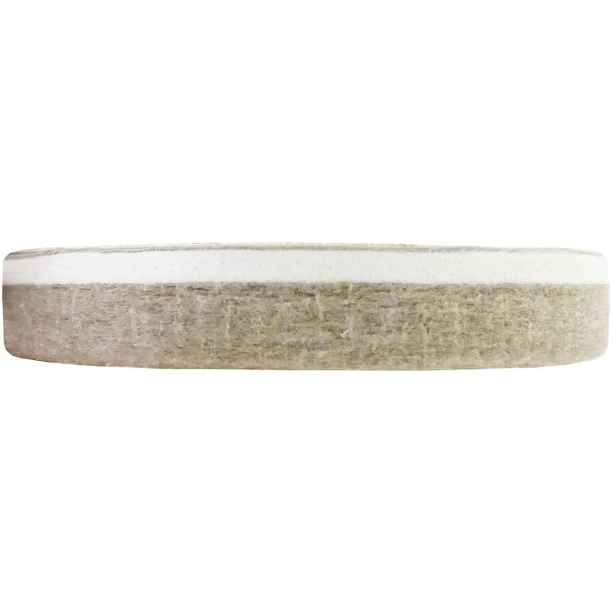 1" Super Sliders Felt Pads with Gorilla Glue Technology, Beige - 16 Pack