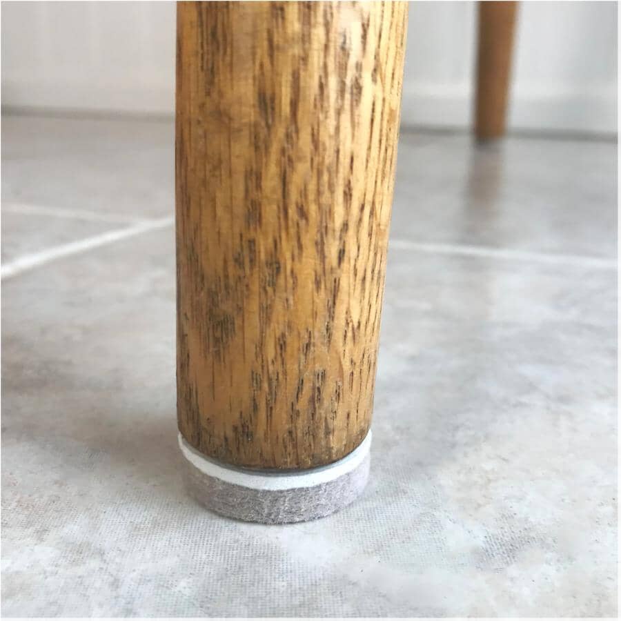 1" Super Sliders Felt Pads with Gorilla Glue Technology, Beige - 16 Pack