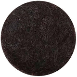 3/4" Round Felt Pads with Gorilla Glue Technology, Brown - 16 Pack