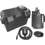 12V Emergency Back Up Sump Pump