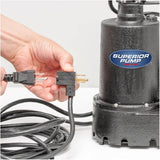 1/3 HP Submersible Cast Iron Sump Pump - with Vertical Float Switch