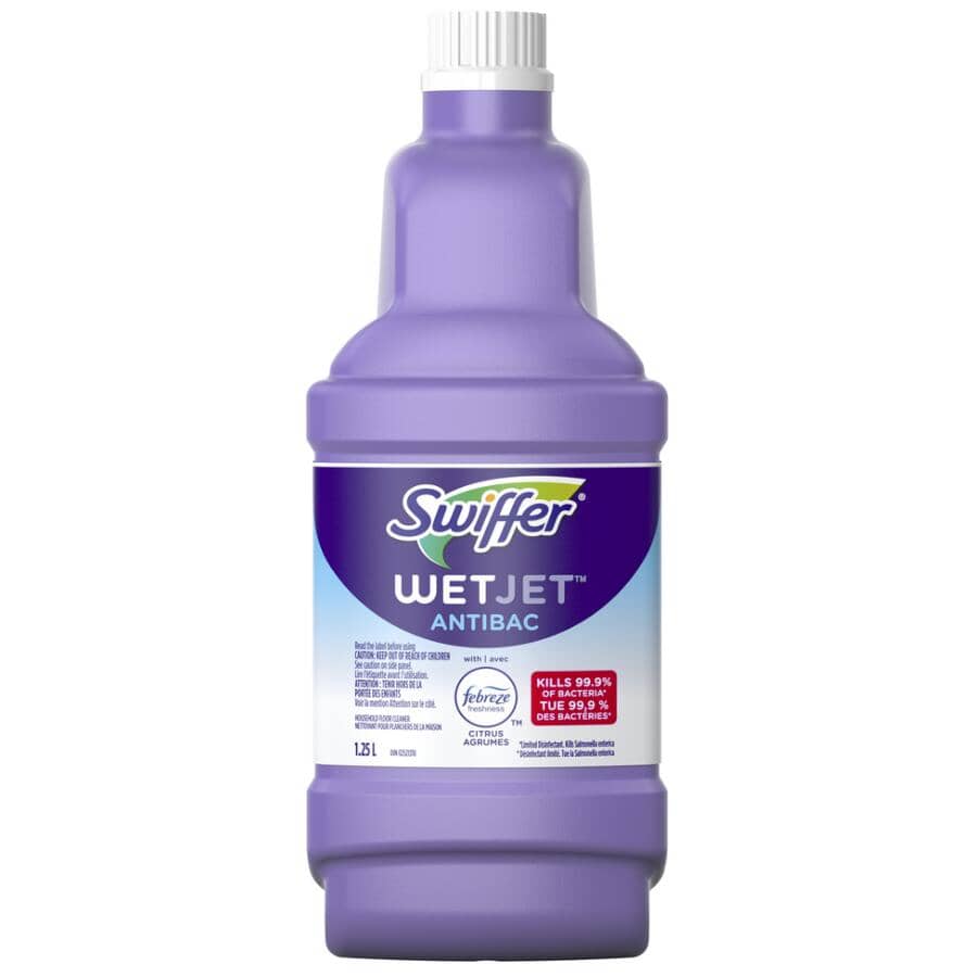 Citrus and Light WetJet Antibacterial Floor Cleaner