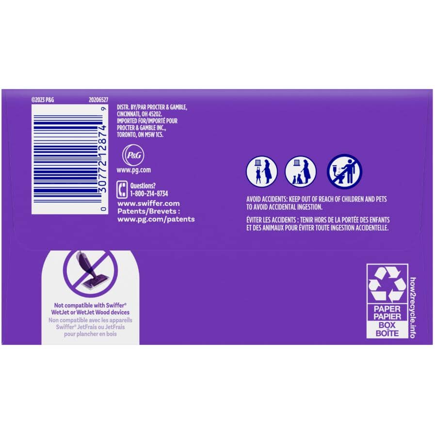 PowerMop Wood Mopping Pad Refills - 5 pack