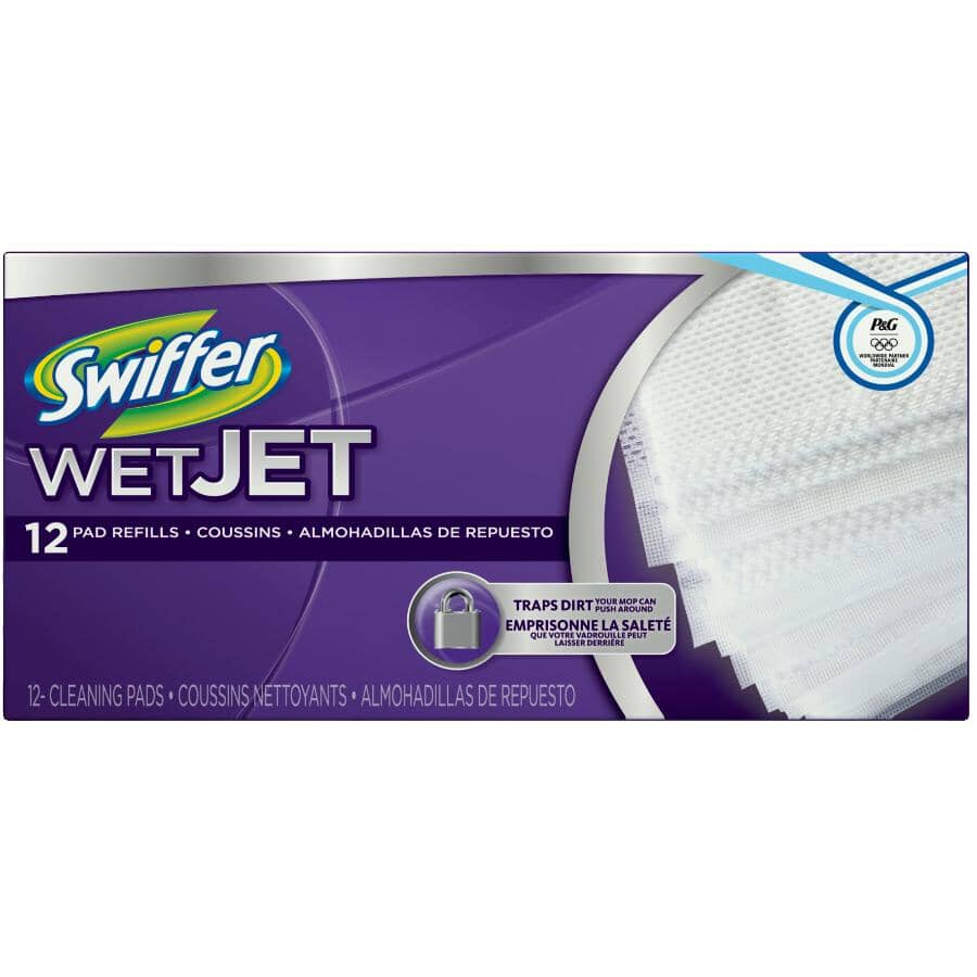 WetJet Mopping Pad Refills - 12 Pack