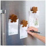 Magnetic Bag Clips - Gingerbread, 3 Pack