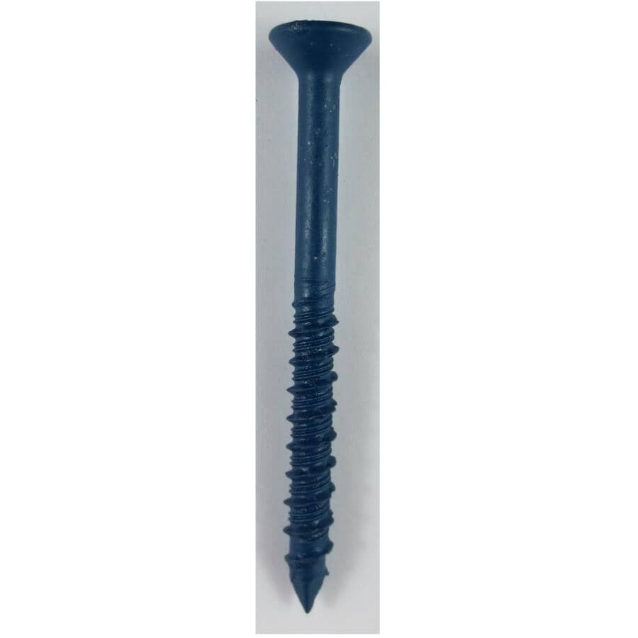 1/4" x 2-3/4" Star Concrete Screws with Bit - 100 Pack