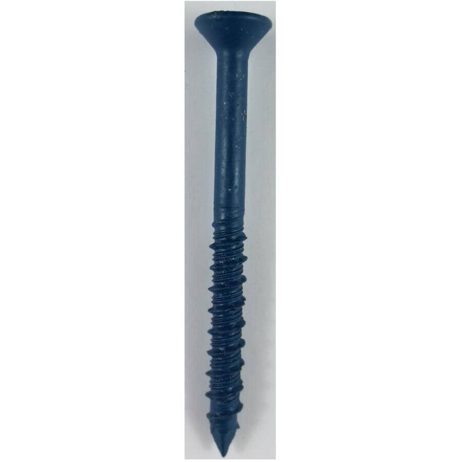 3/16" x 2-1/4" Star Concrete Screws with Bit - 100 Pack