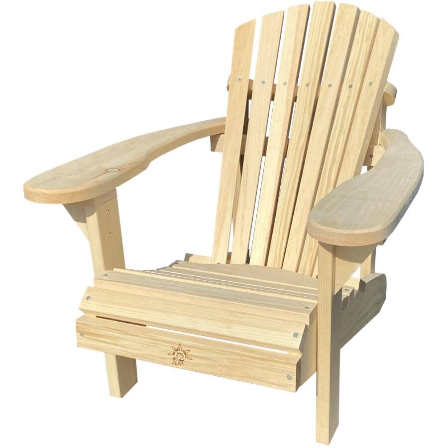 Baby Bear Pine Adirondak Chair - Unfinished