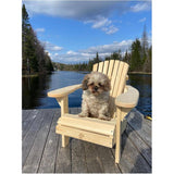 Baby Bear Pine Adirondak Chair - Unfinished