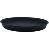 8" Classic Prima Resin Planter Saucer - Black