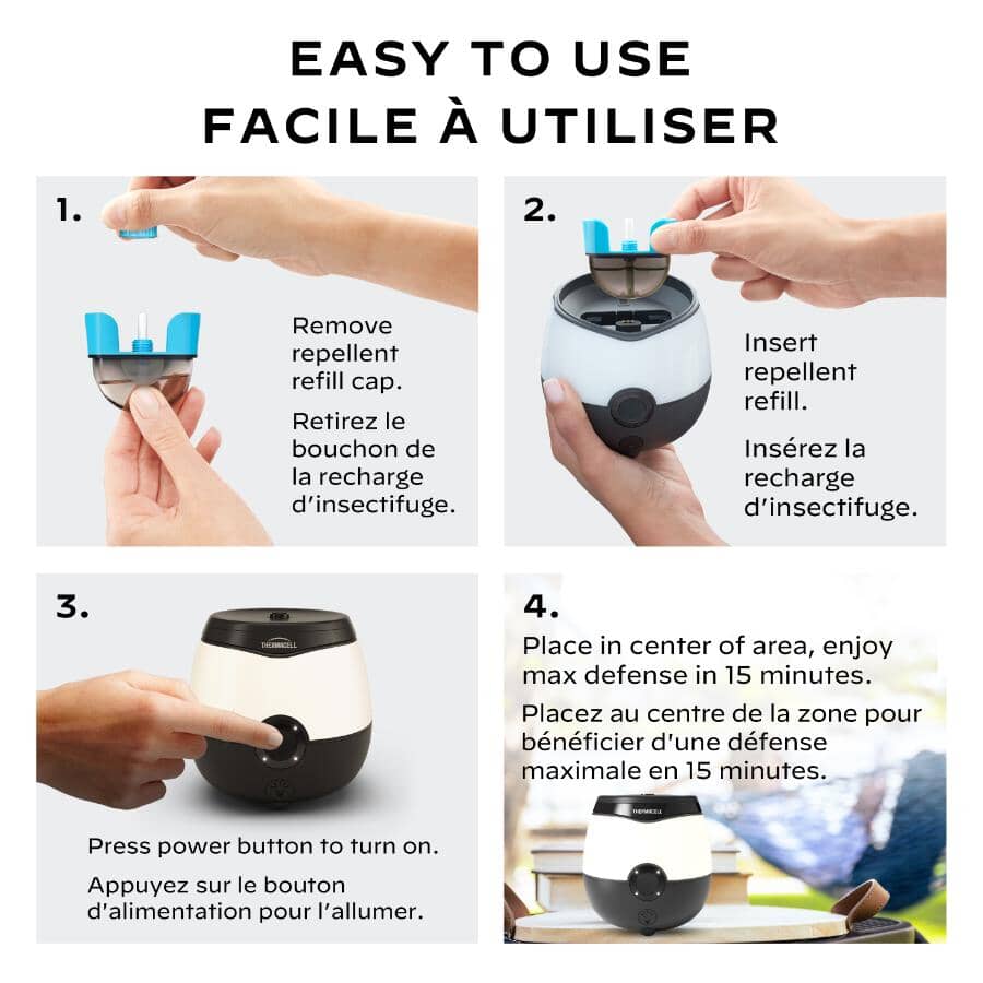 EL55 Rechargeable Mosquito Repeller and Glow Light